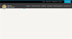 Desktop Screenshot of dehcho.org